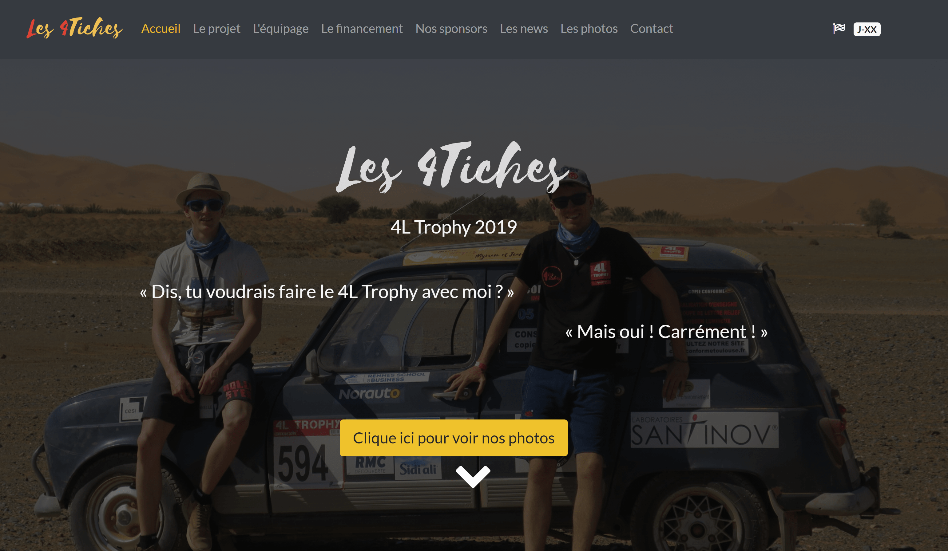 Site Vitrine Les 4Tiches